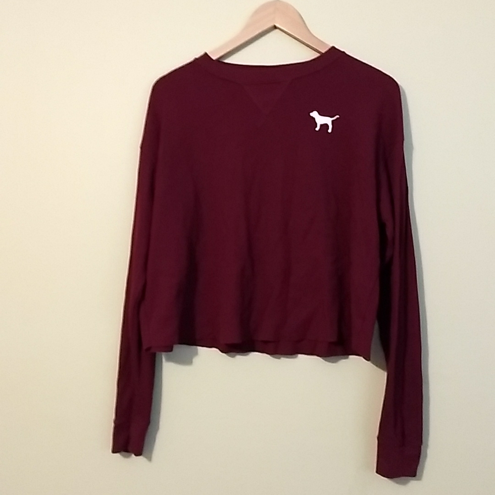 PINK Thermal Crop Top